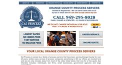 Desktop Screenshot of calprocess.com